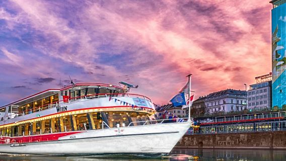 Vienna: Evening Danube River Cruise