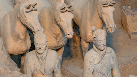 秦始皇帝陵博物院（兵馬俑）+華清宮一日遊【8-10人小團+特色陝菜+手作兵馬俑】