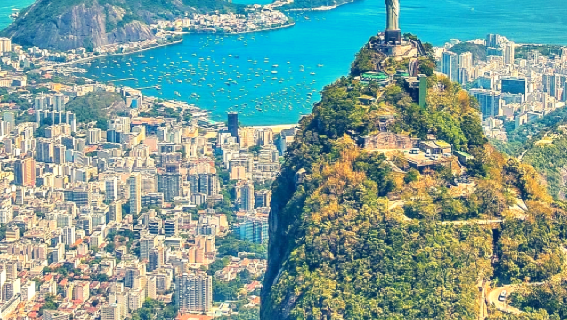 Lawatan sehari ke Patung Christ the Redeemer, Gunung Gula Roti dan Tangga Selarón di Rio de Janeiro, Brazil