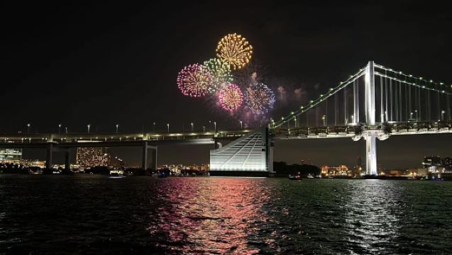Tokyo:Adachi/Sumida Fireworks Exclusive Cruise & Show & Meal