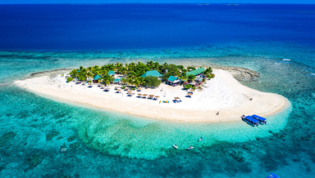 Fiji South Sea Island Family-Friendly Underwater Adventure Half-Day Tour [Includes Snorkeling + Guide + Transfers]