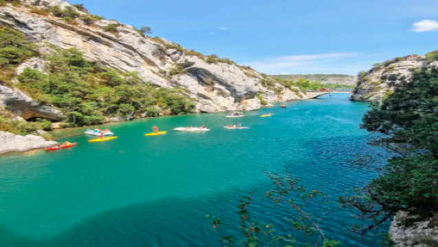 Lawatan Klasik Marseille Provence-Alpes-Côte d'Azur: Sainte-Marie + Verdon Gorge + Lac de Sainte-Croix (Pergi-balik dari Marseille)