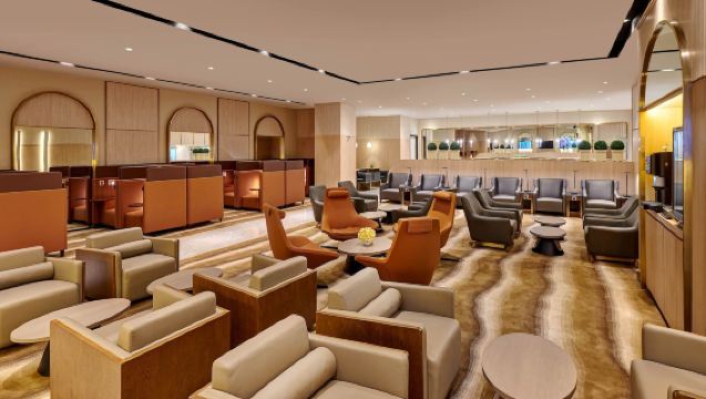 Plaza premium lounge service at Mactan-Cebu international airport in the Philippines
