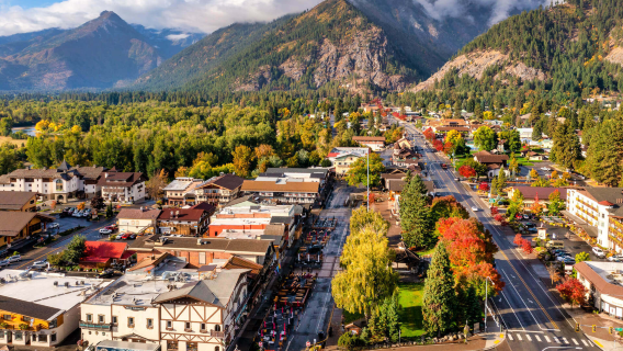 Seattle, Verenigde Staten: Eendaagse privétour met gecharterde auto naar Snoqualmie-waterval + Leavenworth