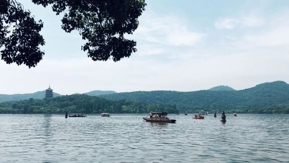 Hangzhou West Lake half-day tour [Leifeng Tower + West Lake cruise to the island + folding fan painting experience + complimentary CNY 1 banknote]
