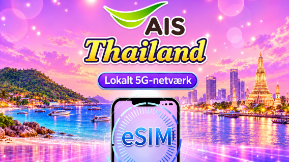 Thailand AIS Native 5G eSIM | Understøtter TikTok & ChatGPT | Samlet datapakke | 7–10 dage | ID-verifikation påkrævet | Nulstilles dagligt kl. 00.00 (UTC+7) | QR-kode