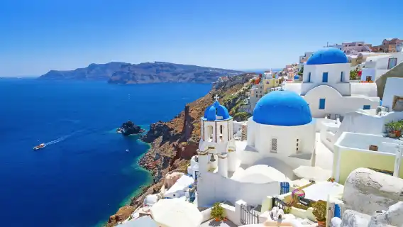 Eurail Greek Islands Pass [ตัวแทนอย่างเป็นทางการ/ไม่มีค่าธรรมเนียมการออกตั๋ว/เดินทางในกรีซ/สำรวจทัศนียภาพเกาะอันงดงามของซานโตรินี คอส และเกาะอื่นๆ]
