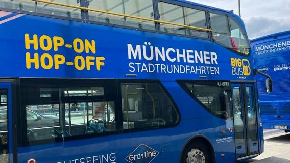 Hop-On Hop-Off Tour Munich (24h & 48h)