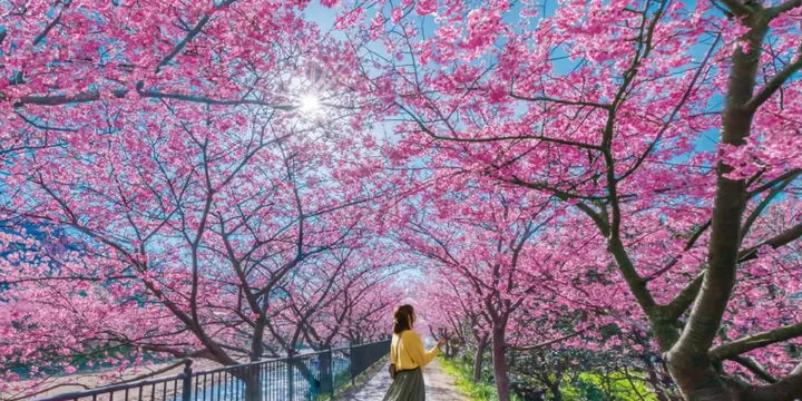 가와즈 벚꽃 축제