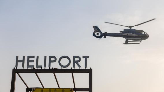 Abu Dhabi Attraction: Falcon Helicopter tour Abu Dhabi