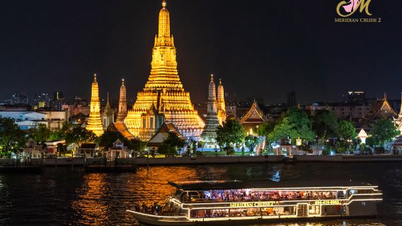 Meridian Dinner Cruise @ Icon Siam Pier Bangkok | Chao Phraya River