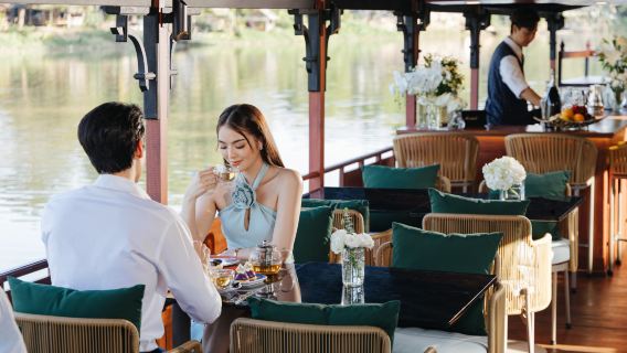 Morning/Afternoon/Sunset Tour and Meal on JAO Ping River Cruise of Anantara Chiang Mai Resort