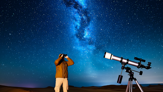 敦煌鳴沙山秘境觀星一日遊【親子星空研學/天文課堂/星空拍攝】