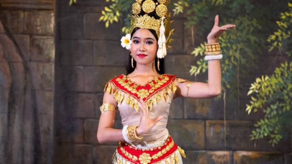 Dîner avec spectacle traditionnel d'Apsara à Siem Reap