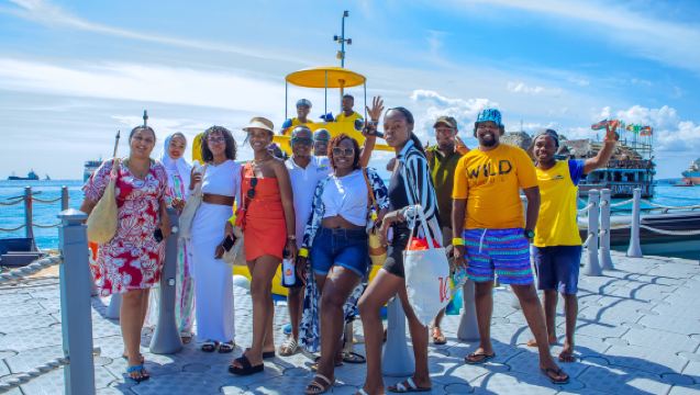 Zanzibar Reef and Beach Submarine blue adventure Tour