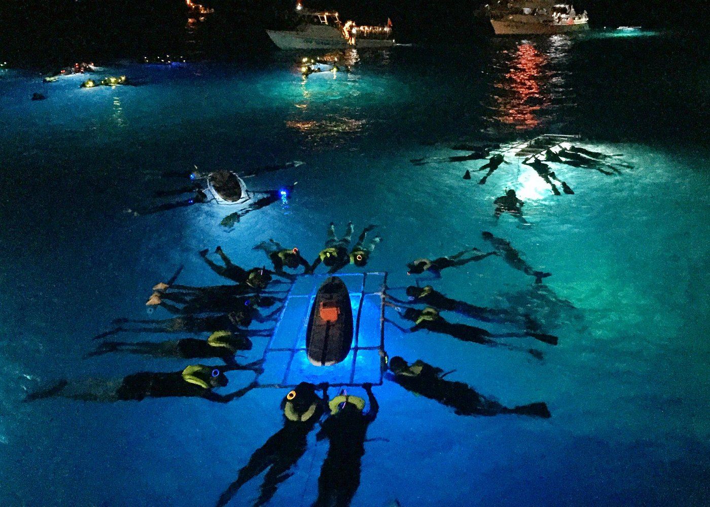 Big Island Hawaii Manta Ray Night Dive [English Tour]