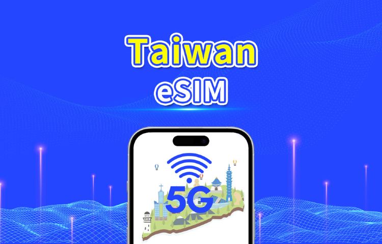 eSIM de Taiwán | 5G/4G | Paquete de datos diario/total | 1–30 días | Facturación por día natural | Código QR