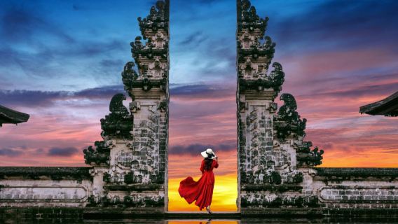 Kuil Lempuyang, Sari Timbul, Lahangan Sweet, Air Terjun Goa Raja|Lawatan Instagram Bali