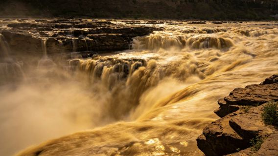 ทัวร์ 1 วัน น้ำตกหูลู่แม่น้ำฮวงโห แม่น้ำแห่งชาติจีน + สุสานจักรพรรดิหวง | ทัวร์กลุ่มเล็กพิเศษสำหรับชาวต่างชาติ ออกจากซีอาน