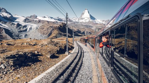 瑞士：策馬特—戈爾內格拉特 Gornergrat 齒軌火車來回車票（馬特洪峰觀景）