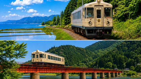 海上列車一日遊｜京都丹後列車・天橋立・伊根｜大阪/京都發