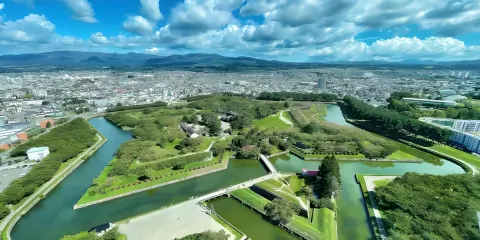 日本札幌函館+朝市+五稜郭公園+八幡阪+金森紅磚倉庫包車 中/英司機