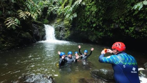 São Miguel: Level 1 Canyoning in Ribeira dos Caldeirões