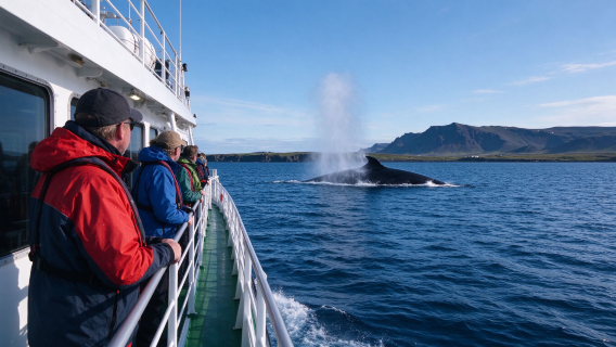 Reykjavik whale watching half-day tour