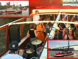 PRIVATE BOAT TOUR through the port of Hamburg