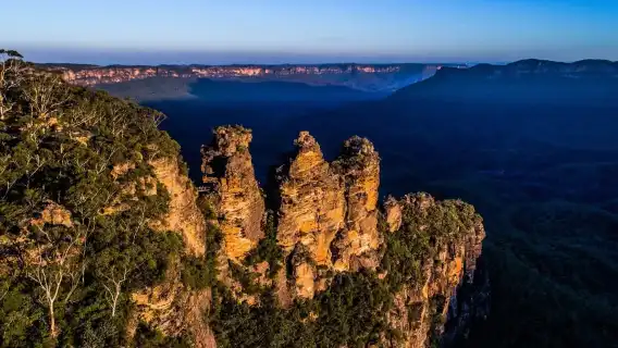 ทัวร์วันเดียว/ทัวร์หลายวัน อุทยานแห่งชาติ Blue Mountains ในซิดนีย์ ประเทศออสเตรเลีย