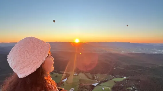 "Nhà điều hành toàn cầu trực tiếp tại Úc" Khinh khí cầu thung lũng Yarra