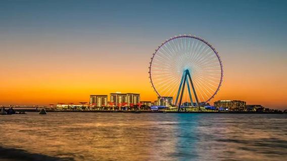 杜拜朱美拉公共海灘+藍水島+棕櫚島觀景台+棕櫚島觀光單軌列車