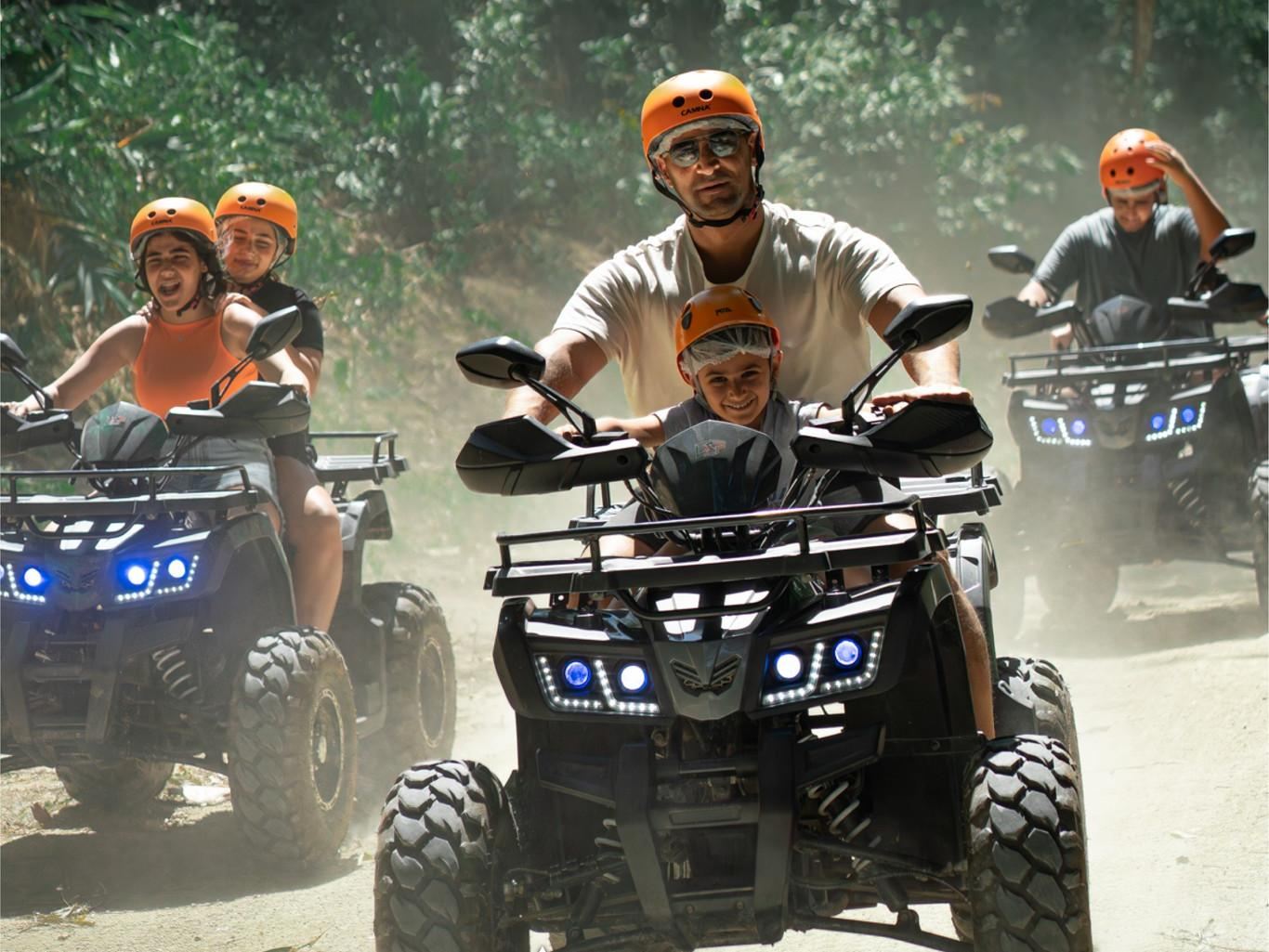 Patong Green Mountain Off-Road Adventure: ATV/4WD/Zipline|Professional coach|Free Transfer From/To Patong|Family-friendly/couple/team-building friendly