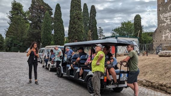 Appian Way: Shared Golf Cart Guided Tour