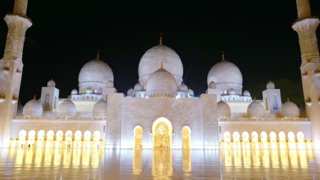 阿布達比札耶德清真寺+總統府+羅浮宮一日遊【中文私導接駁】