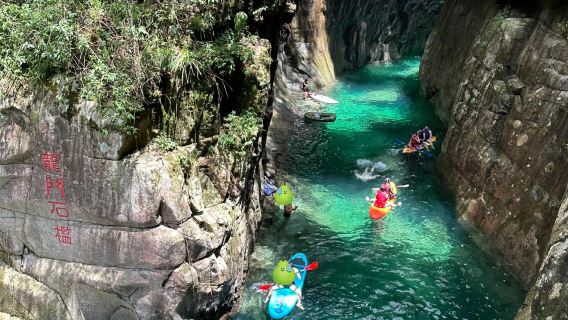 夏天到桂林睇靚到失語嘅果凍水|老山界龍潭江景區＋桂林貓兒山玩水日遊