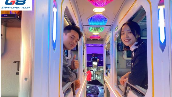 Ninh Binh - Da Nang - Hoi An VIP Cabin Sleeper Bus by G8 Open Tour [Official]