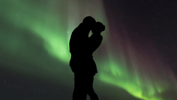 Anchorage: Starlight-Schneeschuhabenteuer mit Transport