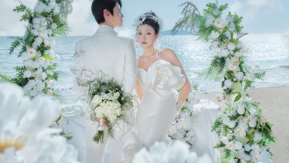 三亞特色海島旅拍【情侶婚紗照拍攝/分界洲島設施/服飾選擇/婚禮照片婚紗攝影情侶/包郵】