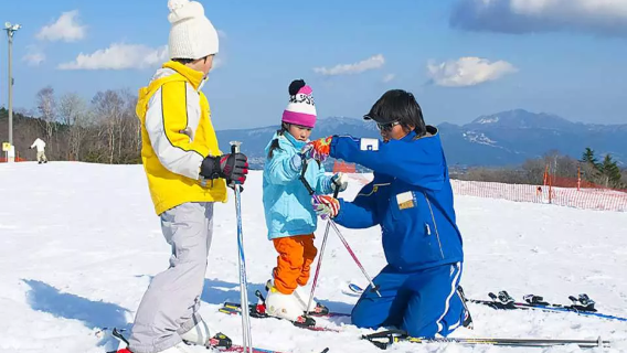 Japan Tokyo Mount Fuji 2nd Station skiing 1-day tour with 2-hr professional instructor guidance for beginners