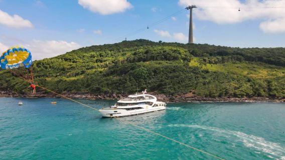 Pelayaran Nautilus Pulau Phu Quoc [Pelayaran Matahari Terbenam termasuk Makan Malam + Berenang + Snorkeling]