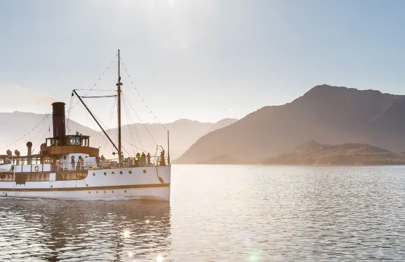 【快速確認】新西蘭皇后鎮TSS厄恩斯勞號蒸汽船巡遊農場遊丨BBQ自助午餐/晚餐/茶點/騎馬可選