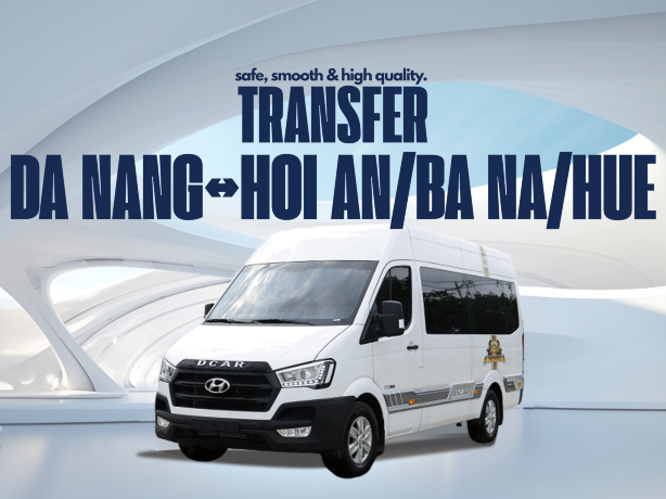 บริการรับส่งร่วม ดานัง <=> บานาฮิลล์/ฮอยอัน/เว้ (และในทางกลับกัน) โดย GO365vn