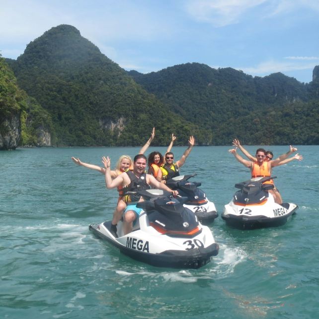 Jelajah Jet Ski 8 Pulau Dayang Bunting Langkawi