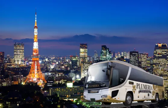 日本交通 東京到大阪京都交通雙向單程票高速夜間巴士四排巴士票