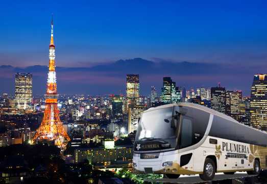 Japan Transportation Tokyo to Osaka Kyoto Transportation Two-way One-way Ticket High-speed Night Bus Four-row Bus Ticket