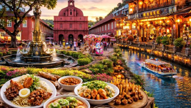 Kuala Lumpur Tour To Malacca "Day & Night" UNESCO Heritage City, River Cruise & Trishaw Ride