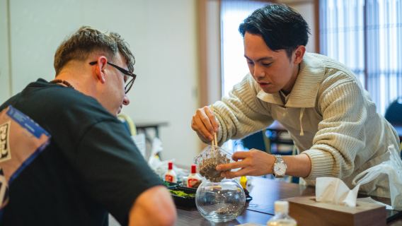 【淺草壽仙院】打造專屬迷你日式庭園丨苔蘚藝術製作體驗