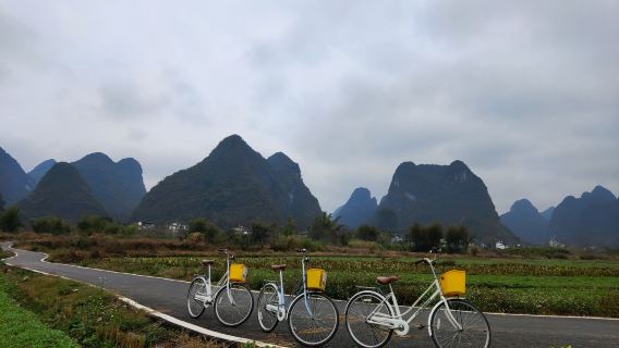 Guilin: 1- Day Tour to Yangshuo Countryside Moderate Cycling & Longji Rice Terraces