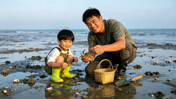 Pingtan Island sea fishing and tidal flat experience | raft fishing | speedboating (multiple projects optional all-inclusive)